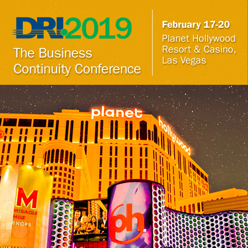 DRI2019: The Resilience Professional’s Conference 