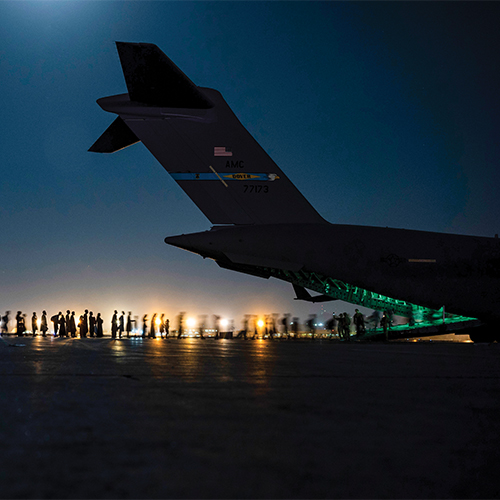 Escape from Kabul*Andrew Brown describes helping those most at risk to flee their homeland