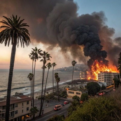 Los Angeles in flames: The legacy of water wars*Wildfires ravaged Los Angeles in January 2025, reinforcing the stark reality of the climate crisis. Exacerbated by water scarcity, the disaster highlights deep-rooted power struggles and corruption, writes Gilles Paché