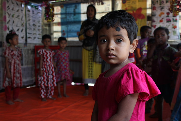 Children in creche