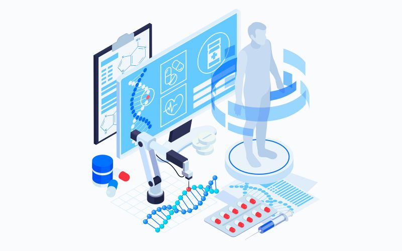 AI in healthcare website